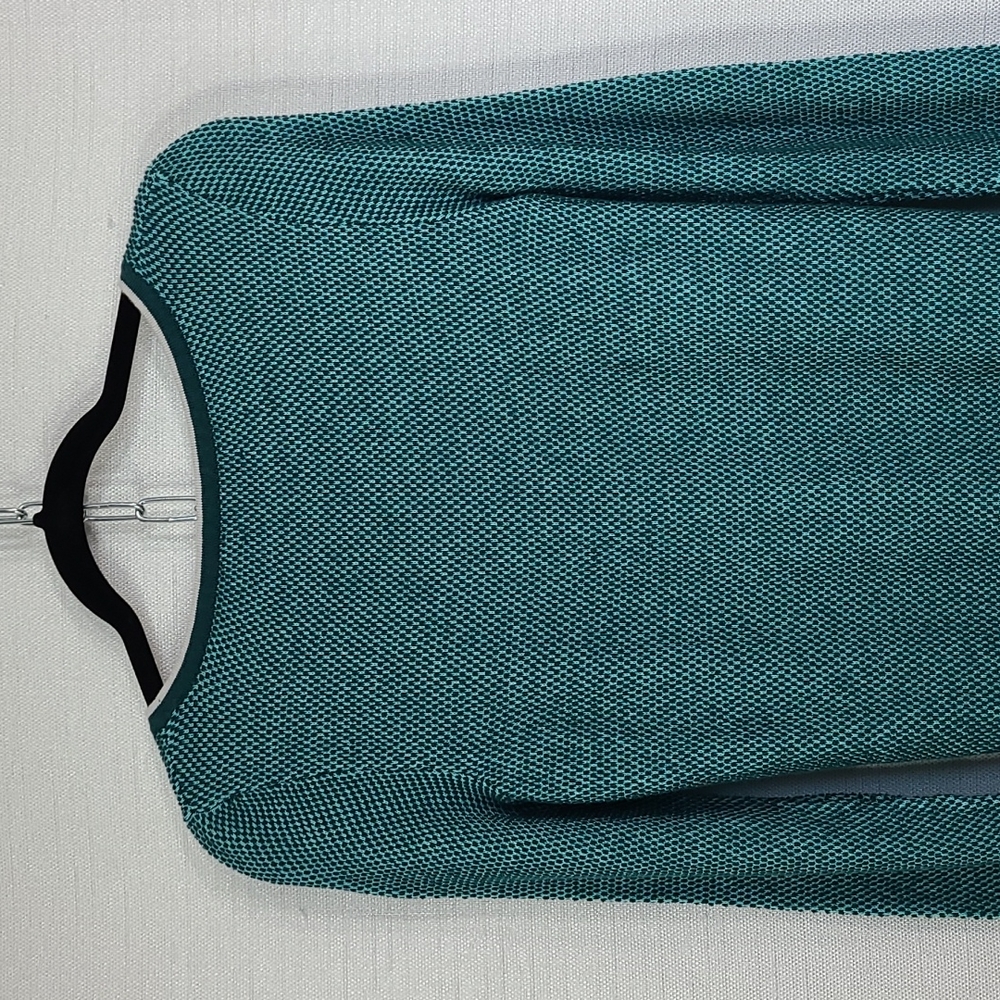 The North Face Top Long Sleeve Sweater Thermal Turquoise Size Small - Picture 11 of 12